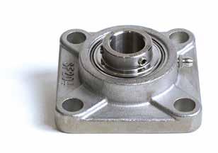 SUPPORTI PER CUSCINETTI IN ACCIAIO INOX BALL FLANGE BEARING IN STAINLESS STEEL SUPPORTI IN ACCIAIO INOX B-UCF descrizione codice d dimensioni () A I P G H N L C E codice cuscinetto carico KN dinamo C