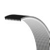 INDICE INDEX DA PAGINA CINGHIE DENTATE A METRAGGIO LONG - LENGTH BELTING PIASTRE DI BLOCCAGGIO PER CINGHIE DENTATE CLAMPING BELT PLATES PULEGGE A GOLE TRAPEZOIDALI PER BUSSOLA CONICA V-BELT PULLEYS