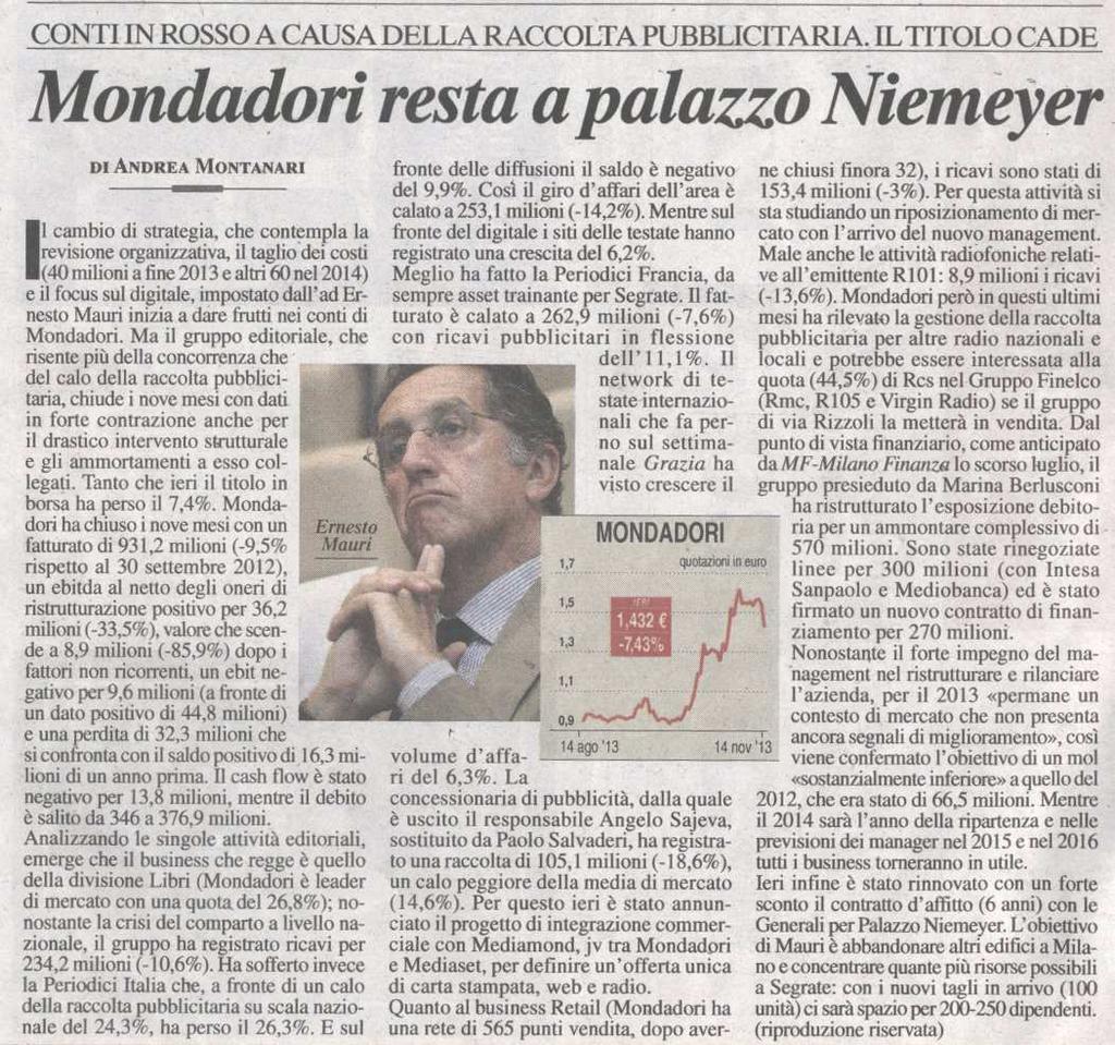 Testata: MF Mondadori