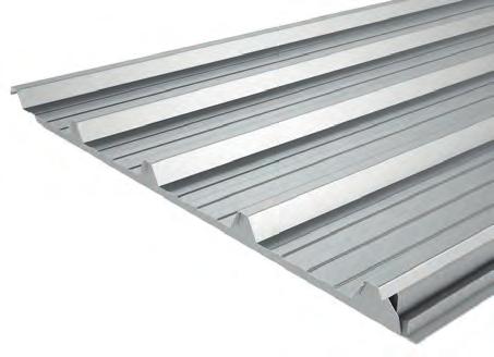 ALUCOP STRAIGHT Innovative straight panel with the EPS core insulation and the distinguishing front closure.