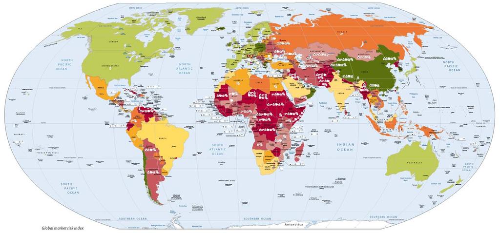 COUNTRY RISK MAP