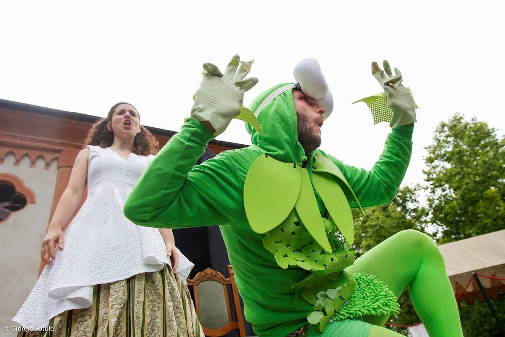 10 Il principe Ranocchio Ore 15 - Patio dei Giardini Con Elena Campanella e Daniel Lascar Regia e drammaturgia di Graziano Melano dalle Fiabe dei fratelli Grimm Musiche blues / rock dal vivo a cura