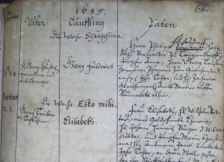 Nel 1728 Handel dovette chiudere per lungo tempo la sua accademia operistica, poiché le esecuzioni erano divenute impossibili per via delle dispute tra F. Cuzzoni Sandoni e la F. Bordoni Hasse.