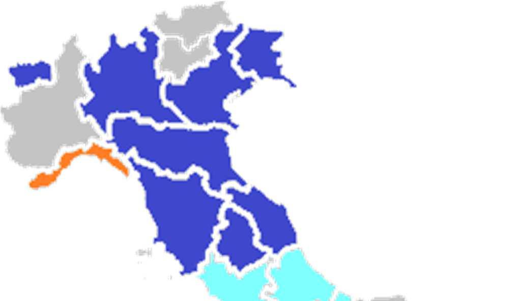 VALLE D AOSTA comuni 74 - ab. 128.298 impianti 1 LOMBARDIA comuni 1.530 - ab. 10.002.615 impianti 2.392 FRIULI VENEZIA GIULIA comuni 216 - ab. 1.227.