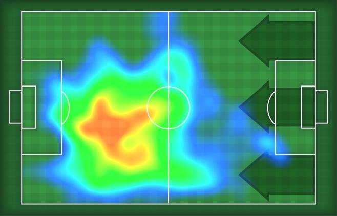 giocati ' HeatMap T MAURO ZARATE Ruolo: Attaccante Altezza:,6m Peso: Kg Data Nascita: /0/ Nazionalità: ARG Jog % - Run 6% - Sprint 6% Km.6.. 0.