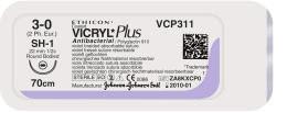 VICRYL Plus VICRYL Plus è la sutura intrecciata assorbibile antibatterica.