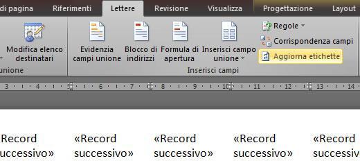 Sarà sufficiente, difatti, selezionare dall elenco del pulsante INIZIA STAMPA UNIONE la voce relativa (Buste o Etichette) e scegliere il formato da una nuova finestra di dialogo che appare a video.