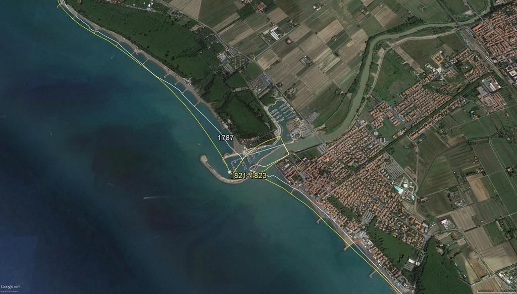 Le spiagge di Gorette e Marina di Cecina tra la fine dei secoli XVIII e XIX.