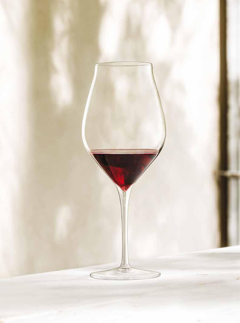 Vinea Taste the Difference Taste the Difference Solo aromi propri del vino Serie di calici soffiati a macchina, in vetro Sonoro Superiore SON.