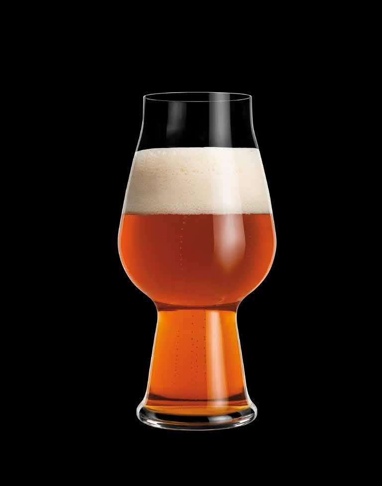 Birrateque Design Glass for Craft Beer Styles (1) ( 1 ) Diametro di apertura adeguato per ridurre la velocità di ingresso birra in bocca: dà tempo alle papille gustative di reagire in modo