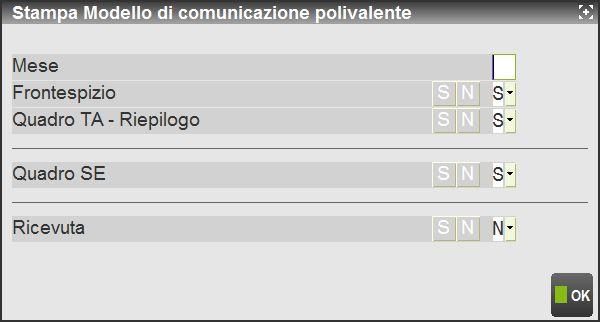 La pagina 2 è invece comune ad entrambe le tipologie di soggetto obbligato e contiene i dati tipici delle trasmissioni telematiche, in particolare l intermediario e la data dell