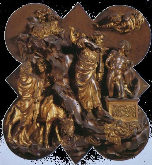 Formella di Ghiberti Formella di Brunelleschi All esame della commissione si segnaleranno le due