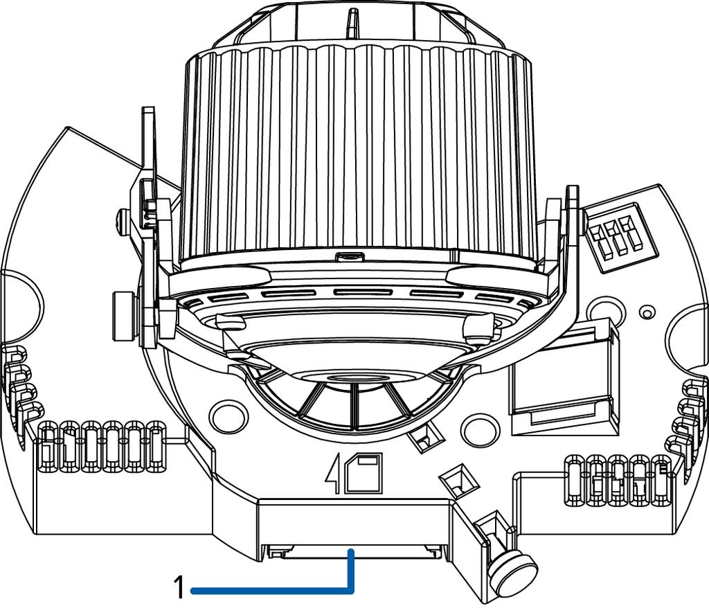 Supporta una connessione Ethernet ad una rete. La comunicazione con il server e la trasmissione dei dati immagine avviene attraverso questa connessione.