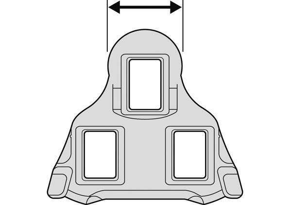 INSTALLAZIONE (PEDALI SPD-SL) INSTALLAZIONE (PEDALI SPD-SL) Tipi di placchette SM-SH10 SM-SH11 (PD-R540-LA: standard) SM-SH12