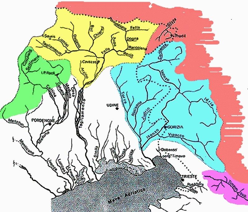 I Bacini Idrici I bacini idrici montani del Friuli Venezia