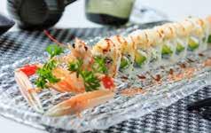 interno: salmone cotto e Philadelphia A8) BANZAI ROLL 14.