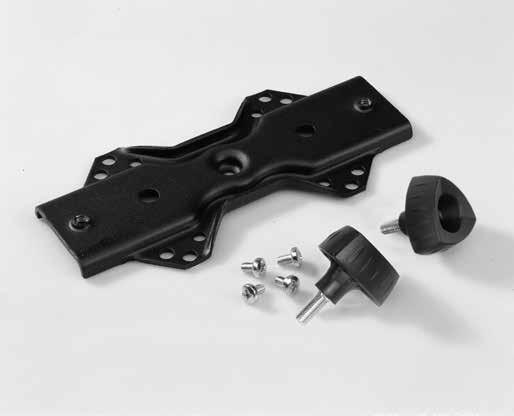 0-58: Kit supporto e regolazione per sedili con attacco braccioli a 7 Adj. and support kit for seats with 7 tilted armrest connection Art.