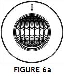 detector is wall-mounted. Ceiling-lens cover (FIGURE 6b) is to be used when the detector is ceiling-mounted.