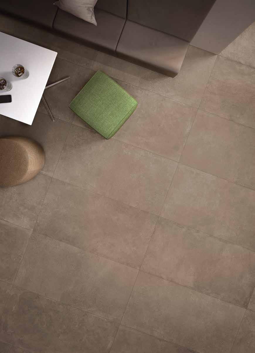 GRES PORCELLANATO. PORCELAIN STONEWARE Moov Moka Dettagli d autore. Innovative touches.