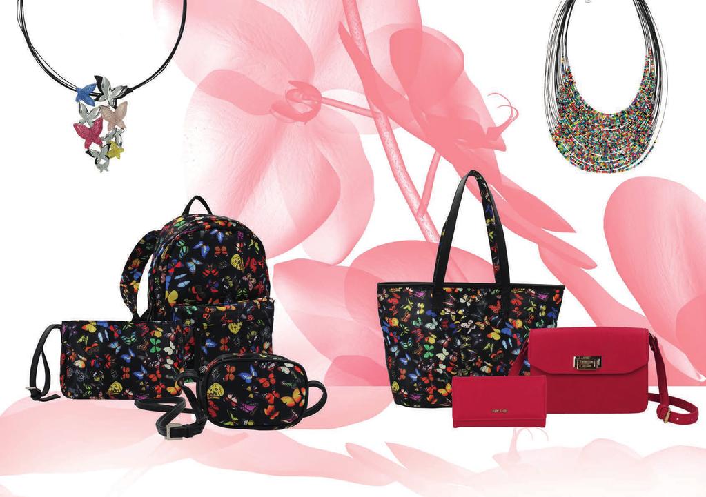 . COLLANA FARFALLE, multicolor,90 -. BORSA TRACOLLA IVETTA, nero,90 -. ZAINO IVETTA, nero,90.