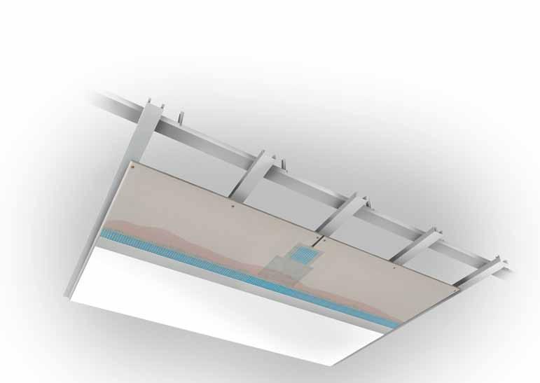 Aquapanel SkyLite Un sistema, una soluzione IL SISTEMA CHE VI PERMETTE DI ESSERE ALL ALTEZZA DI OGNI SOFFITTO. AQUAPANEL SkyLite è molto più di una lastra in cemento innovativa.