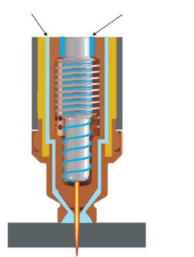 TECNOLOGIA TORCE BACK STRIKING È la soluzione migliore per torce plasma fino a 60 A.