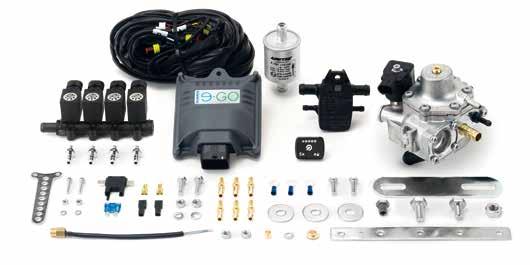 MINI KIT E-GO INCLUDING THE FOLLOWING MAIN COMPONENTS: - E-GO ECU W/WIRES - RGJ-3.