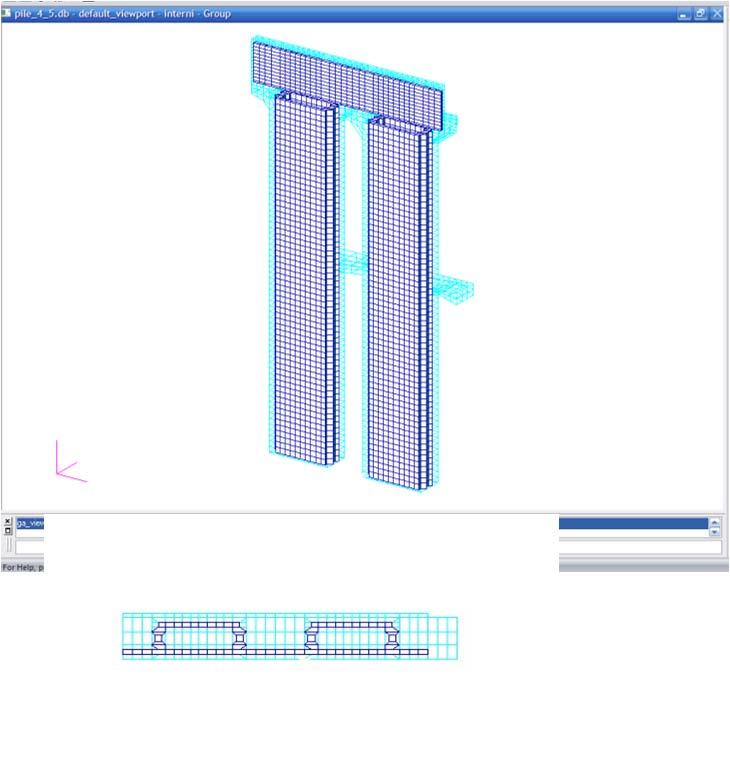 Modellazione e Analisi preliminare FE di tipo 3D Pile 4 e 5