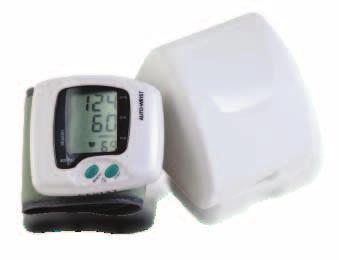PRESSIONE Misuratore di pressione da polso digitale con batterie incluse.