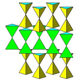 tetraedri sono uniti per un