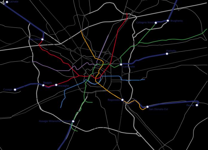 metropolitane oltre il confine comunale Milano città metropolitana