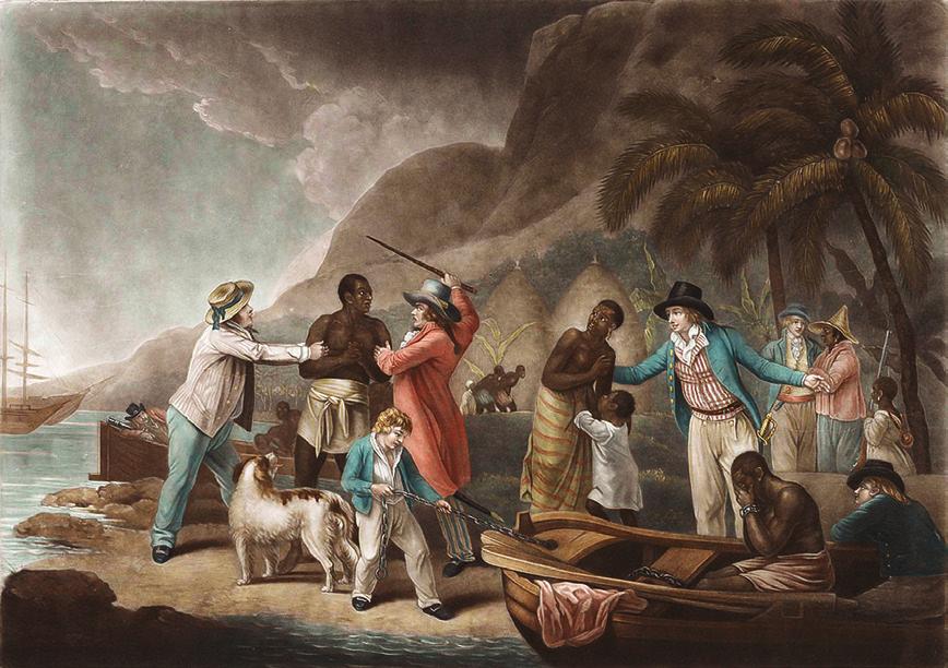 L ABOLIZIONE DELLA SCHIAVITÙ, UNA CONQUISTA DELL OTTOCENTO G. Moreland, Un esecrabile traffico di uomini, 1788.