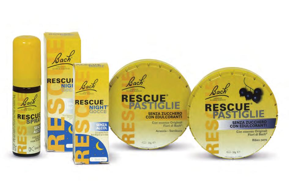 RESCUE cream L originale combinazione di essenze floreali del Dr. Bach per uso esterno.