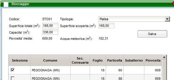 Nel caso riscontri differenze o modifiche da effettuare su questi dati, ti ricordiamo che possono essere modificati eliminando strutture non più esistenti, utilizzando la colonna elimina e il