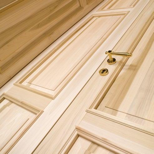 All photos of doors, and their details, contained in the catalog are images of