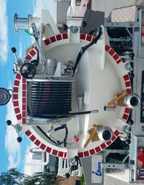 pressione Trelleborg Unità d azionamento: Kubota D 1105T Diesel Unità d aspirazione: JUROP PN 45 Rendimento: 270 m 3 /h -