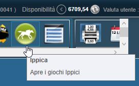 Riavviare l agent e verificare se è presente l icona tra i giochi Dove vedere le corse Tutte le corse Tris