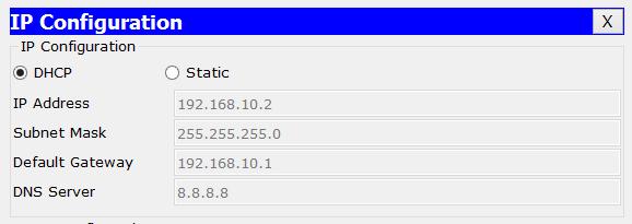 La logica della configurazione del servizio DHCP fornito dallo Switch Multilayer è quella di definire un diverso Pool di indirizzi IP per ciascuna VLAN.