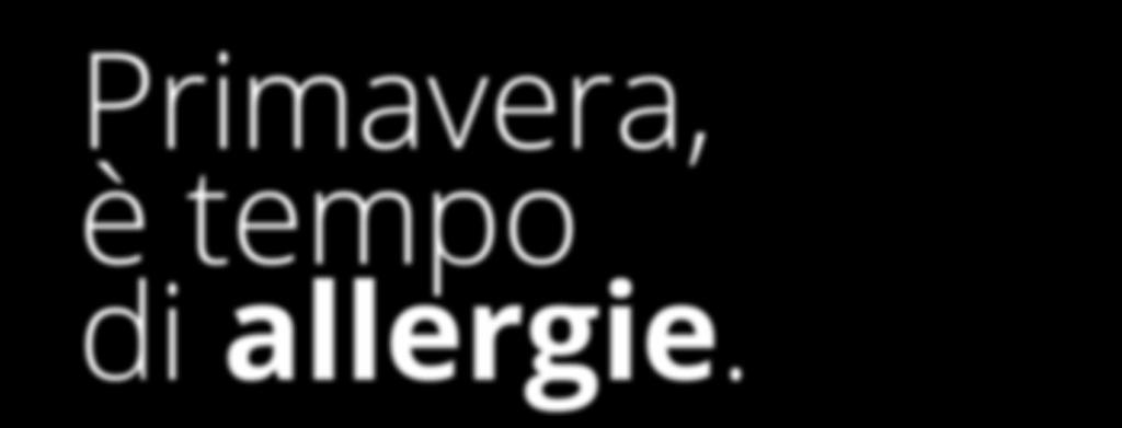 chi soffre di allergia sono guai Manifestazioni tipiche dell allergia