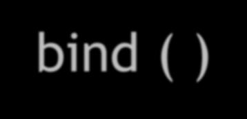 bind ( ) int bind (int sd, struct sockaddr server_ep, int ep_len) / Associa un numero di porta TCP a un socket, restituisce 0 se successo, -1 se errore.