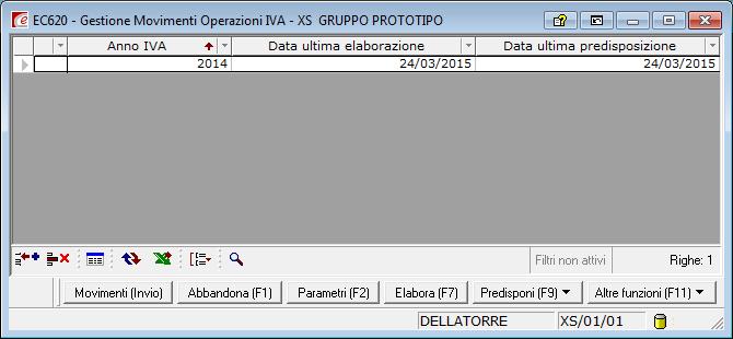 5) CREAZIONE FILE DI EXCEL PER IL COMMERCIALISTA