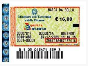 SETTORE ASSOLVIMENTO IMPOSTA DI BOLLO Le modalità di assolvimento dell imposta di bollo, quando dovuta, sono disciplinate dal DPR 642/1972.