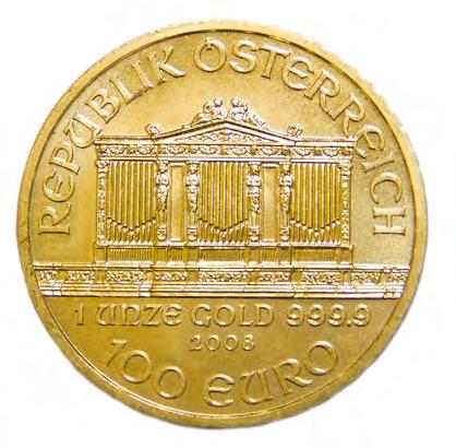 È nata così l idea di progettare una moneta d oro che celebrasse la musica in Austria,dedicata, in modo rappresentativo, alla famosissima orchestra dei «Wiener Philharmoniker».
