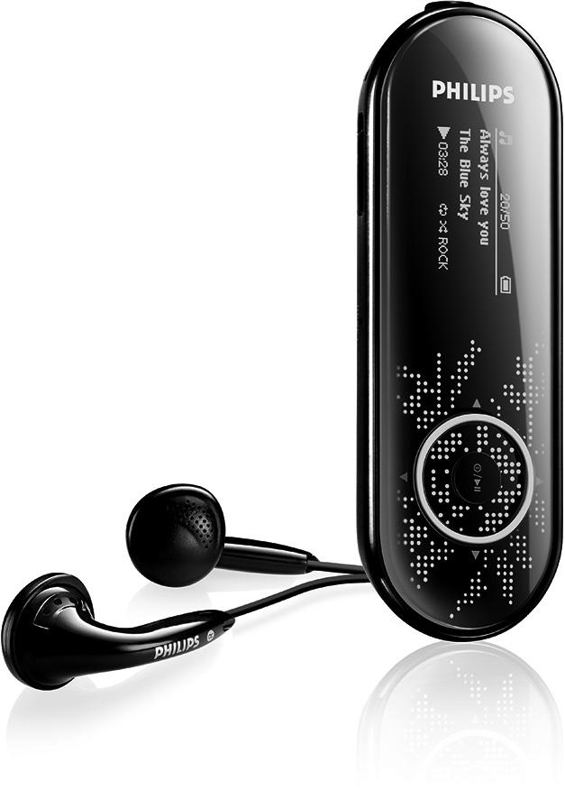 lettore audio Philips GoGear SA4310 SA4320 SA4340 senza sintonizzatore FM SA4315 SA4325 SA4345 con