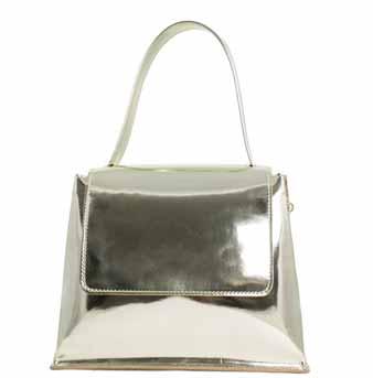 Available in metallic colors and laminate fabrics for a bag with a unique and attractive design.