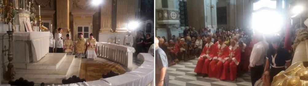 Maurizio e Lazzaro ha partecipato, nella splendida cornice della Basilica Magistrale Mauriziana di Santa Croce nel Castello di Cagliari, alla solenne celebrazione del Giubileo Sacerdotale del