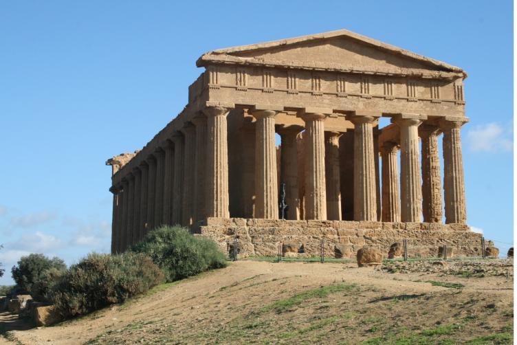 Agrigento, tempio della Concordia (440 a.c. ca.