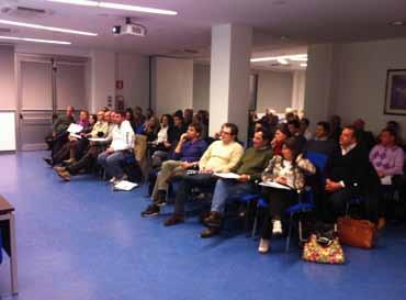 Nell immagine la lezione svoltasi nella Sala A del Palazzo CONI PARTE LA COLLABORAZIONE CON IL MUSEO DELLA SCIENZA E DELLA TECNICA In occasione del corso Via con l