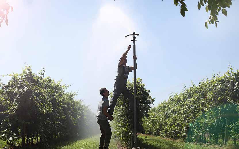 ESSERE AL VOSTRO FIANCO È IL NOSTRO CAMPO. La nostra forza non è solamente quella di garantirvi i sistemi di irrigazione più innovativi del mercato.