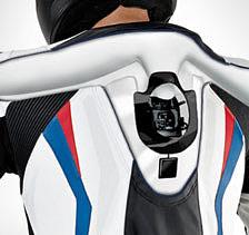 BMW Motorrad Tute / pelle TUTA DOUBLE R RACE AIR TAGLIO DA UOMO tuta monopezzo da gara con sistema API (Active Protection Inflatable) pelle di